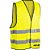 Colete refletivo tipo blusão sem bolso amarelo CV 100 VONDER - Imagem 1