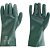 Luva de PVC lisa com forro 26cm PLV 0026 kit com 5 pares VONDER - Imagem 1