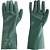 Luva de PVC lisa com forro 36cm PLV 0036 kit com 5 pares VONDER - Imagem 1