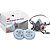 Kit respirador semifacial 6200 com cartucho de filtros 2078 - P2 HB004643746 3M - Imagem 2