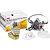 Kit respirador semifacial 6200 com cartucho de filtros 6003 amarelo HB004643753 3M - Imagem 2