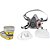 Kit respirador semifacial 6200 com cartucho de filtros 6003 amarelo HB004643753 3M - Imagem 1