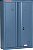 Armário para ferramentas com 2 portas e 3 prateleiras fixas para fixação na parede NA-3 NOCRAM - Imagem 3