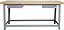 Bancada multiuso desmontável 200cm x 60cm x 85cm BM-E MARCON - Imagem 1