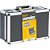 Maleta para ferramentas profissional 360mm x 230mm x 150mm preta MFV 141 VONDER - Imagem 2