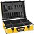 Maleta para ferramentas profissional 455mm x 330mm x 152mm amarela MFV 312 VONDER - Imagem 1