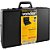 Maleta para ferramentas profissional 455mm x 330mm x 152mm preta MFV 315 VONDER - Imagem 3