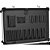 Maleta para ferramentas profissional 455mm x 330mm x 152mm preta MFV 931 VONDER - Imagem 4