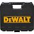 Maleta plástica para transporte de furadeira/martelete 35cm x 32cm x 11cm DWST7341 DEWALT - Imagem 2