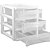 Organizador plástico com 3 gavetas OPV 0271 VONDER - Imagem 7