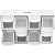 Organizador plástico com 8 gavetas OPV 0305 VONDER - Imagem 11