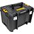 Organizador plástico nº6 com fechos metálicos TSTAK DWST17806 DEWALT - Imagem 1