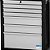 Carro para ferramentas 60cm x 40cm x 86,4cm fechado com 7 gavetas 330 kgf preto com cinza Black Series CR-56B MARCON - Imagem 3