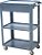 Carro para ferramentas 60cm x 40cm x 89,8cm aberto com 1 gaveta e 1 prateleira de regulagem 75 kgf azul NC-1 NOCRAM - Imagem 1