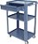 Carro para ferramentas 60cm x 40cm x 89,8cm aberto com 1 gaveta e 1 prateleira de regulagem 75 kgf azul NC-1 NOCRAM - Imagem 3