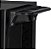 Carro para ferramentas 80cm x 45cm x 86,4cm fechado com 5 gavetas 350 kgf preto com cinza Black Series CR-16B MARCON - Imagem 4