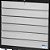 Carro para ferramentas 80cm x 45cm x 86,4cm fechado com 6 gavetas 350 kgf preto com cinza Black Series CR-53B MARCON - Imagem 4