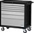 Carro para ferramentas 80cm x 45cm x 86,4cm fechado com 7 gavetas 350 kgf preto com cinza Black Series CR-57B MARCON - Imagem 1