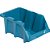 Gaveteiro plástico nº5 12,0cm x 15,0cm x 26,0 cm,modelo prático azul VONDER - Imagem 1