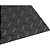 Piso de borracha antiderrapante tipo diamante 2,5mm preto VONDER - contém 1 rolo com 20m x 1m - Imagem 2
