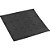 Piso de borracha antiderrapante tipo moeda 3,5mm preto VONDER - contém 1 rolo com 20m x 1m - Imagem 3