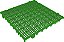 Piso plástico modular 500mm x 500mm verde 42531 PRESTO - Imagem 1