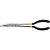 Alicate bico meia-cana curvo 11" longo VONDER - Imagem 13