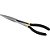 Alicate bico meia-cana reto 11" longo VONDER - Imagem 7