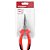Alicate bico meia-cana reto 6.1/2" tipo telefone R28502165 GEDORE RED - Imagem 3