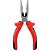 Alicate bico meia-cana reto 6.1/2" tipo telefone R28502165 GEDORE RED - Imagem 4