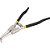 Alicate para anéis externos bico curvo 11.1/2" - 292mm VONDER - Imagem 1