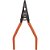 Alicate para anéis externos bico reto 9" 219055B BELZER - Imagem 2