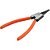 Alicate para anéis externos bico reto 9" 219055B BELZER - Imagem 5