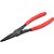 Alicate para anéis interno bico reto 185mm R27704061 GEDORE RED - Imagem 1