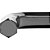 Chave hexagonal (allen) 10mm curta ST84316L SATA - Imagem 5