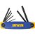 Jogo de chaves hexagonais curtas tipo canivete 1,5mm a 6mm com 7 peças IW10764 IRWIN - Imagem 2
