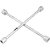 Chave de roda tipo cruz 17,0mm x 19,0mm x 21,0mm 23,0mm NOVE54 - Imagem 1