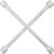 Chave de roda tipo cruz 17,0mm x 19,0mm x 21,0mm 23,0mm VONDER - Imagem 4