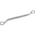 Chave estrela 16mm x 17mm aço cromo vanádio cromado e polido ST42218SC SATA - Imagem 3