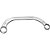 Chave starter/estrela meia-lua 11mm X 13mm R01351113 GEDORE RED - Imagem 1