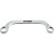 Chave starter/estrela meia-lua 16mm x 17mm VONDER - Imagem 3
