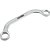 Chave starter/estrela meia-lua 19mm x 22mm VONDER - Imagem 1