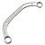 Chave starter/estrela meia-lua 5/8" x 3/4" 006.054 GEDORE - Imagem 2
