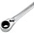 Chave estrela com catraca reversível 16mm x 17mm e 18mm x 19mm VONDER - Imagem 4