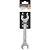 Chave fixa 18mm x 19mm aço especial niquelado e cromado S05121819 3370006 ROBUST - Imagem 2