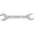 Chave fixa 18mm x 19mm aço especial niquelado e cromado S05121819 3370006 ROBUST - Imagem 1