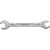 Chave fixa 8mm x 9mm aço especial niquelado e cromado S05120809 3370001 ROBUST - Imagem 1