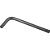 Chave hexalobular tipoL com furo guia T50 VONDER - 5 unidades - Imagem 1