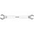Chave poligonal / sextavada aberta 8mm x 10mm VONDER - Imagem 2