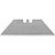 Lâmina trapezoidal para estilete 19,0mm x 61,0mm VONDER - Imagem 1